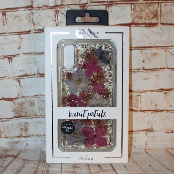 Case-Mate Karat Petal Pink Case for iPhone X / XS - Picture 1 of 2
